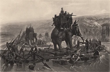 Hannibal Barca korsar Rhône